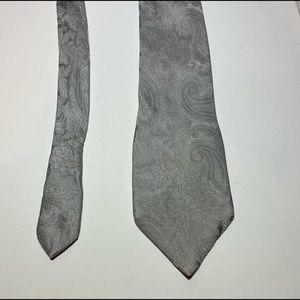 Donald Trump silk grey tie